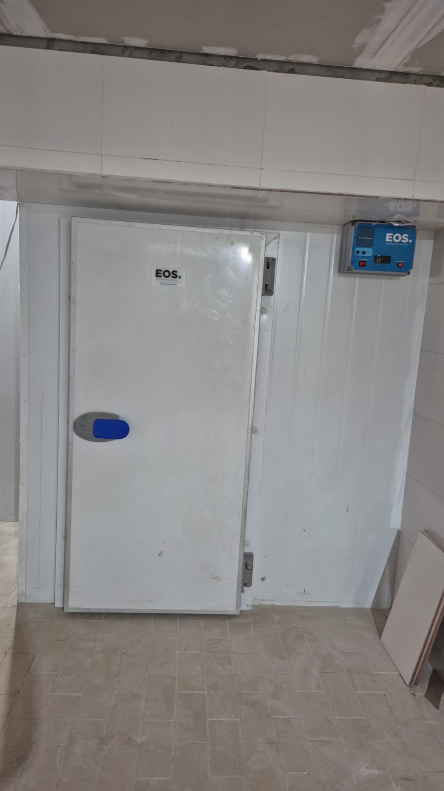 Câmara fria comercial instalada pela HD Refrigeração